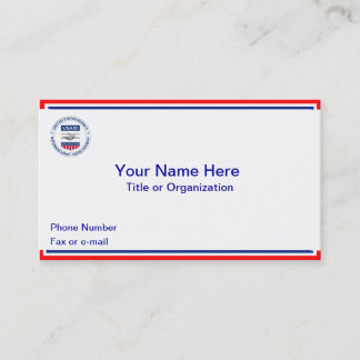 CARTES DE VISITE USAID