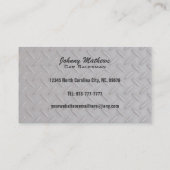 Cartes de visite utilisés de concessionnaire (Dos)