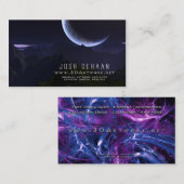 cartes de visite v2 de l'illustration 3D (Devant / Derrière)