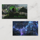 cartes de visite v3 de l'illustration 3D (Devant / Derrière)