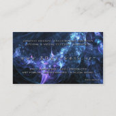 cartes de visite v3 de l'illustration 3D (Dos)