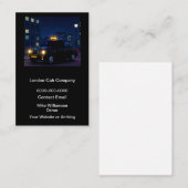 Cartes de visite verticales modernes pour service (Devant / Derrière)