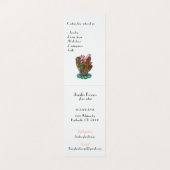 Cartes de visite verticaux géométriques profession (Intérieur déplié)