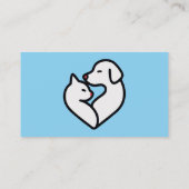cartes de visite vétérinaire (Dos)