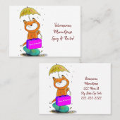 Cartes de visite, Vétérinaires Chats et Chiens Neu (Devant / Derrière)