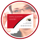 Cartes de visite vétérinaires modernes