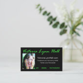 Cartes de visite VictoriaLynnHall.com (Debout devant)