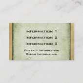 Cartes de visite vintages (Dos)