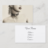 Cartes de visite vintages (Devant / Derrière)