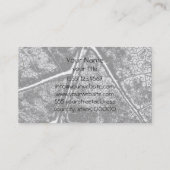 Cartes de visite Vintages à feuille noire 10 (Dos)