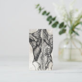 Cartes de visite vintages Anatomie (Debout devant)