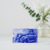 Cartes de visite vintages de collecte (Debout devant)