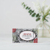 Cartes de visite vintages de concepteur (Debout devant)