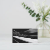 Cartes de visite vintages élégants de professeur (Debout devant)