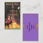 Cartes de visite vintages - Madame par une (Devant / Derrière)