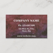 Cartes de visite Violet Brosse (Dos)