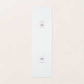 Cartes de visite violets | Conception personnalisé (Extérieur déplié)