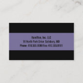 Cartes de visite Web Design (Dos)