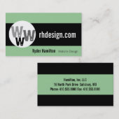 Cartes de visite Web Design (Devant / Derrière)