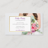Cartes de visite wedding planners (Dos)