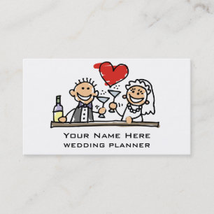 cartes de visite wedding planners