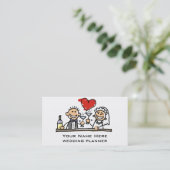 cartes de visite wedding planners (Debout devant)