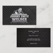Cartes de visite Welder modernes (Devant / Derrière)