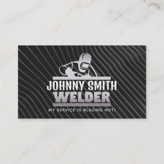 Cartes de visite Welder modernes