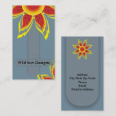 Cartes de visite Wild Sun Designs (Devant / Derrière)