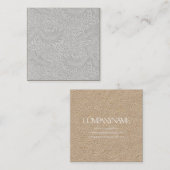  CARTES DE VISITE: WILLIAM MORRIS : LARKSPUR (Devant / Derrière)