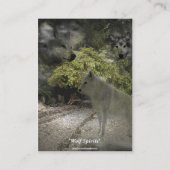 Cartes de visite WOLF Ghosts (Dos)