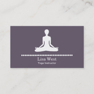 Cartes de visite Yoga