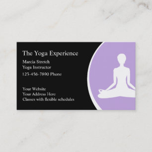 Cartes de visite Yoga