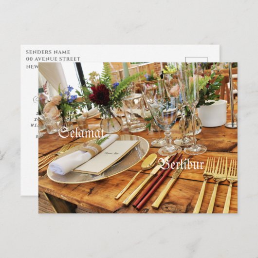 Cartes de voeux (Devant / Derrière)