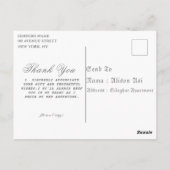 Cartes de voeux (Dos)