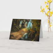 Cartes de voeux (Fleur jaune)