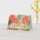 Cartes de voeux (Fleur jaune)