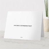 CARTES DE VŒUX ANNIVERSAIRE RÉTRO POUR CARAVANE (Dos)