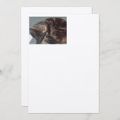 Cartes de vœux artisanales de Dave : Invitations e (Devant / Derrière)