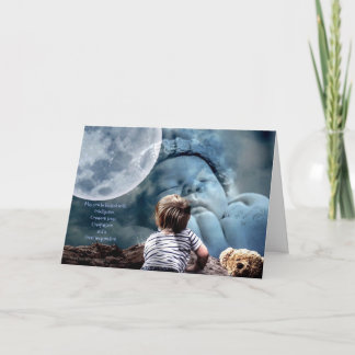 Cartes de vœux avec bénédictions 2 pour un bébé ga