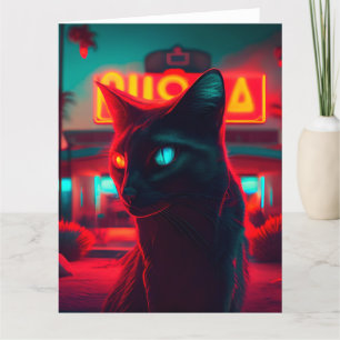 Cartes de vœux Black Cat