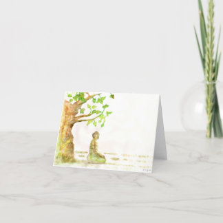 Cartes de voeux Bodhi Tree