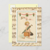 Cartes de vœux Bonne Année (Devant / Derrière)