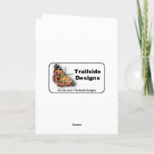 Cartes de voeux Brittlebush Flowers_personnalisabl (Dos)