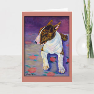Cartes de voeux Bull Terrier