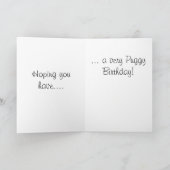 Cartes de voeux Carlins / Cartes pour notes (Intérieur)