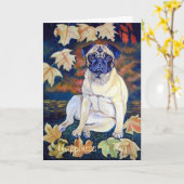 Cartes de voeux Carlins / Cartes pour notes (Fleur jaune)