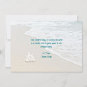 Cartes de voeux chrétiennes sans problème (Dos)