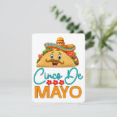 Cartes de voeux Cinco de Mayo, art original (Debout devant)