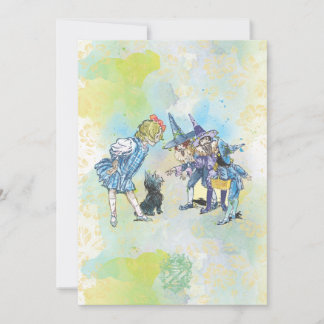 Cartes de vœux Classiques du Magicien d'Oz 1 sur 2